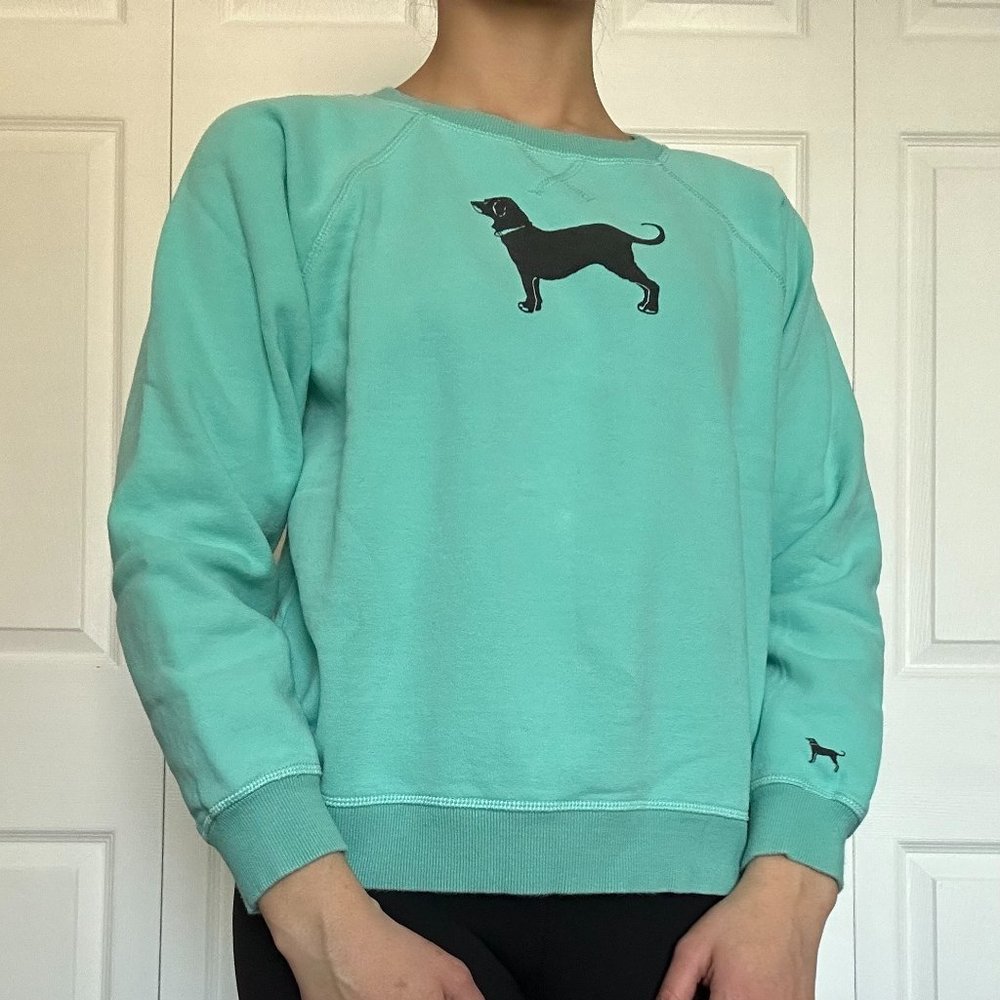 The Black Dog Ladies Classic Crewneck Sweatshirt Size Small
